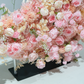 Floral 3D Backdrop for Crescent Moon Stand - Pink