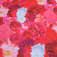 Floral Peony Roses 60"x120" Rectangular Tablecloth - Fuchsia