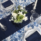 Glitz Sequin Table Runner - Navy Blue (New Tone)