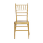 Gold Aluminum Chiavari Chair 4pc/set