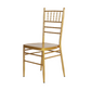 Gold Aluminum Chiavari Chair 4pc/set