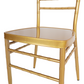 Gold Aluminum Chiavari Chair 4pc/set