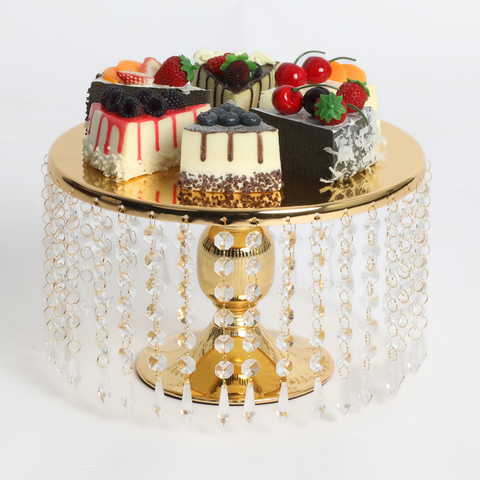 Buy Crystal Cake Stands Cascading Style , Set of 6 Tiers by Crystal Wedding  Uk Online in India - Etsy