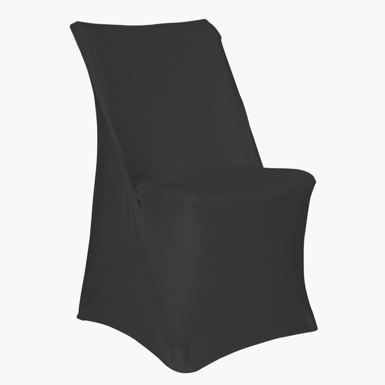 Contemporary Lifetime Spandex Folding Chair Cover - Black– CV Linens