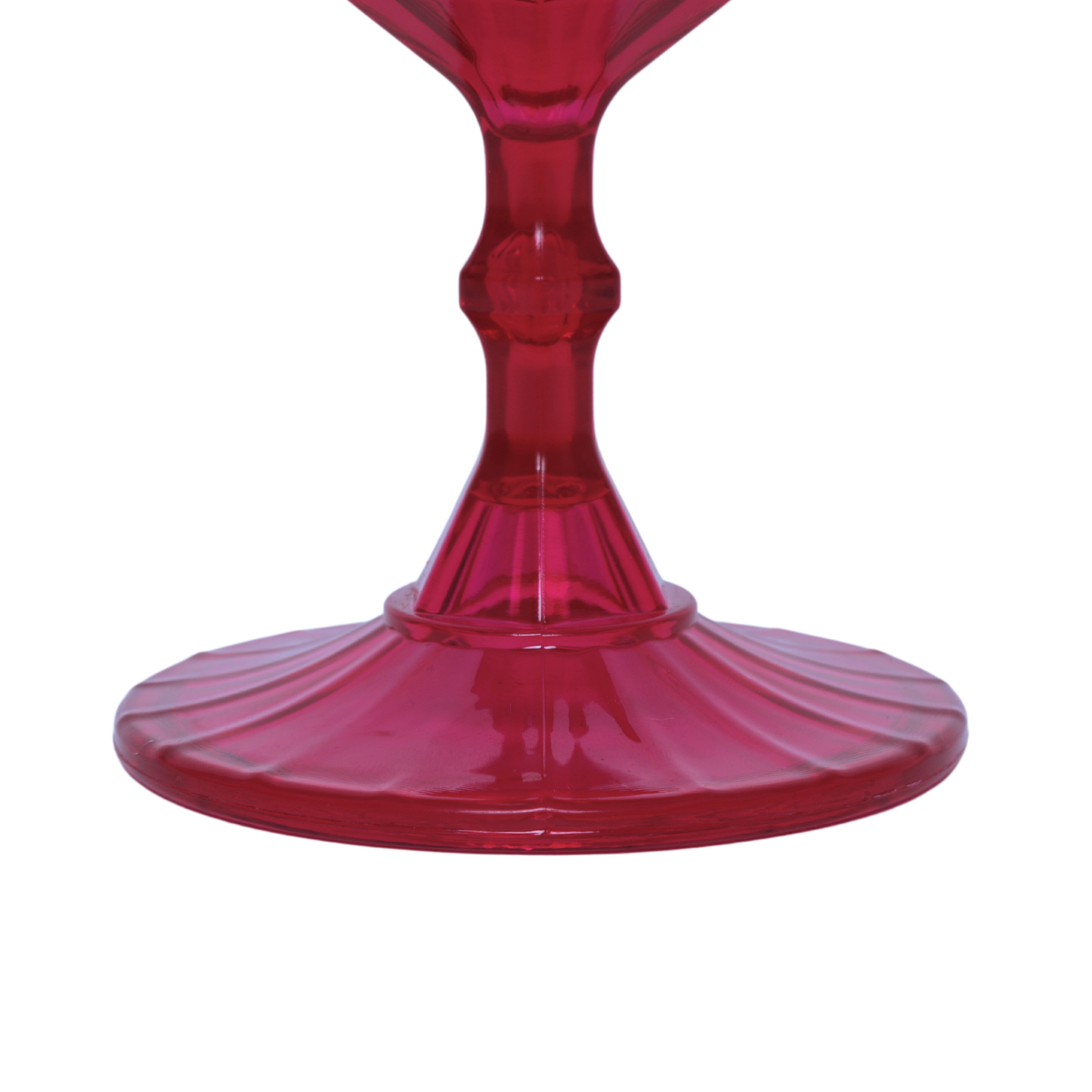 Magenta Vintage Acrylic Goblets (6 pcs/pk)