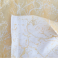 Marble Reversible Jacquard Table Runner - Gold