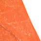 Velvet 14ft H x 52" W Drape/Backdrop Curtain Panel - Orange