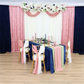 Pintuck 90"x132" Rectangular Tablecloth - Navy Blue