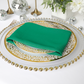 Scuba Napkin 20"x20" (5 pcs/pk) - Emerald Green