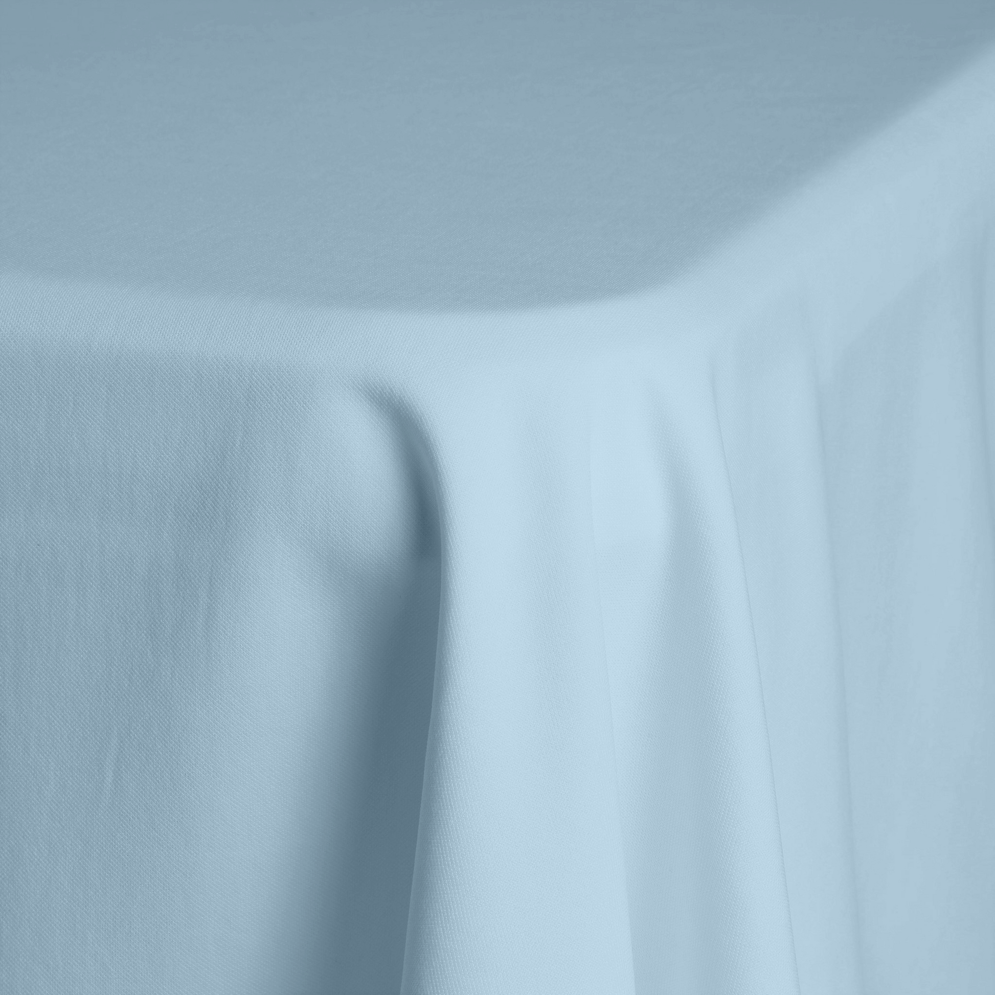 Scuba 90"x132" Rectangular Oblong Tablecloth - Dusty Blue