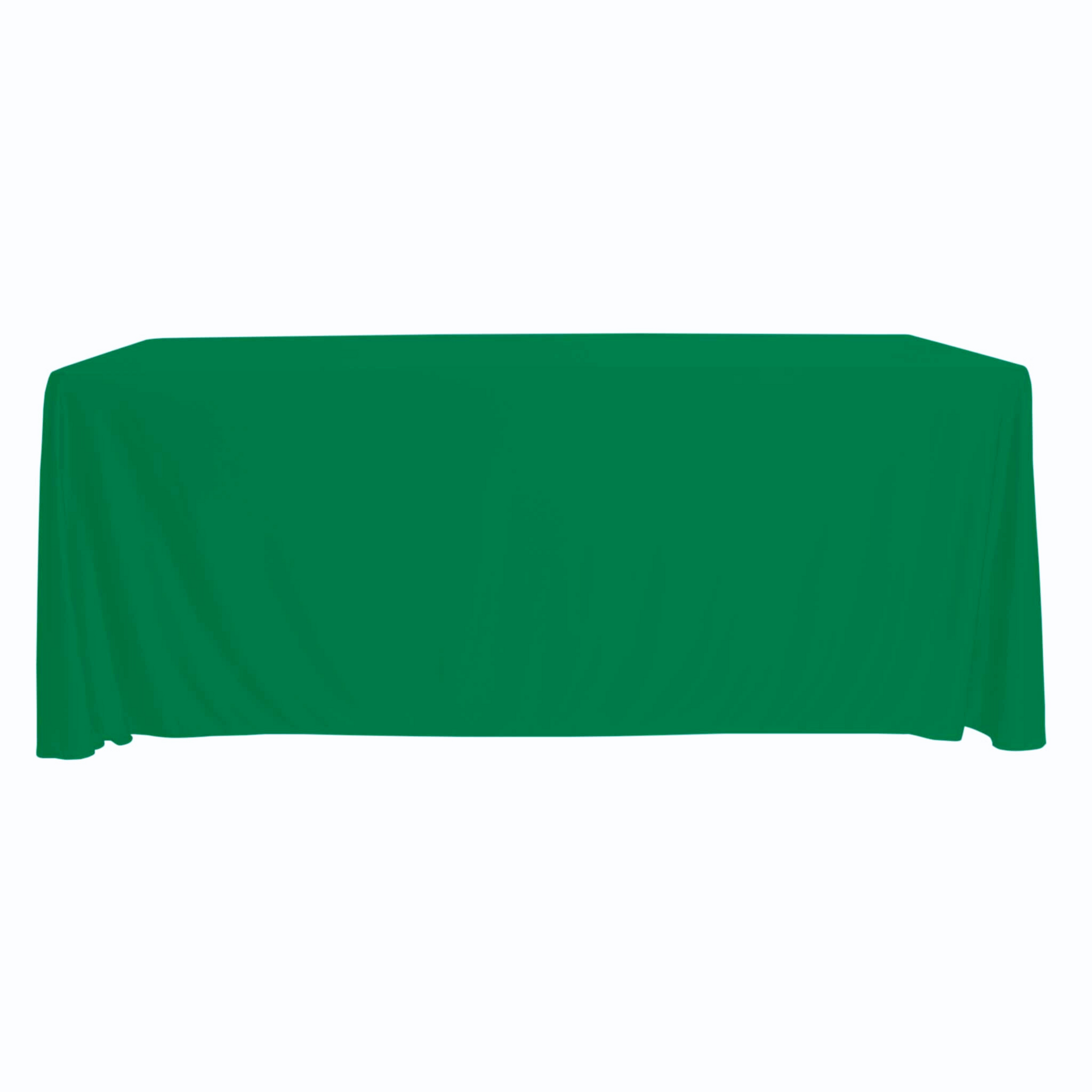 Scuba 90x156 Rectangular Oblong Tablecloth - Emerald Green– CV