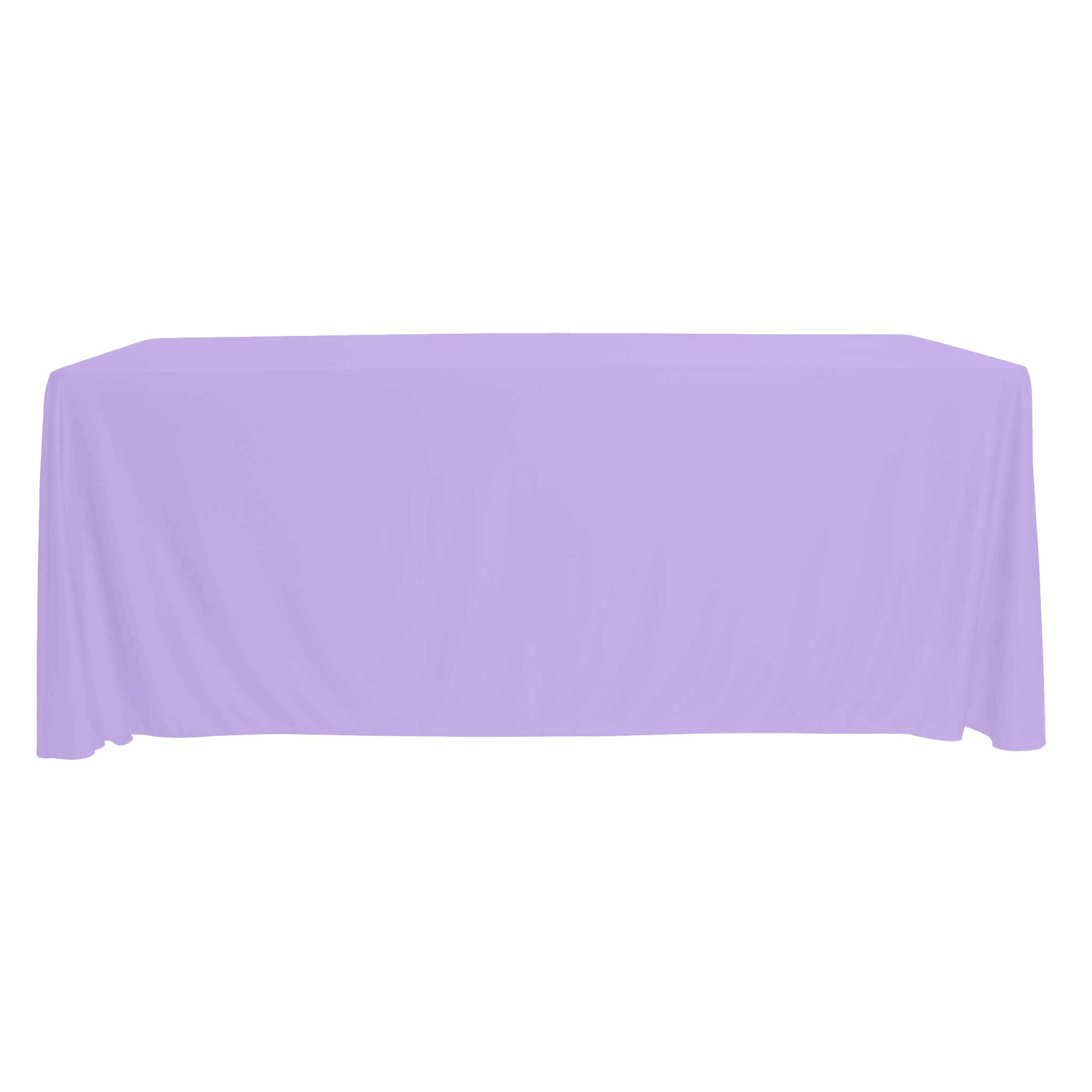 Scuba 90"x132" Rectangular Oblong Tablecloth - Lavender