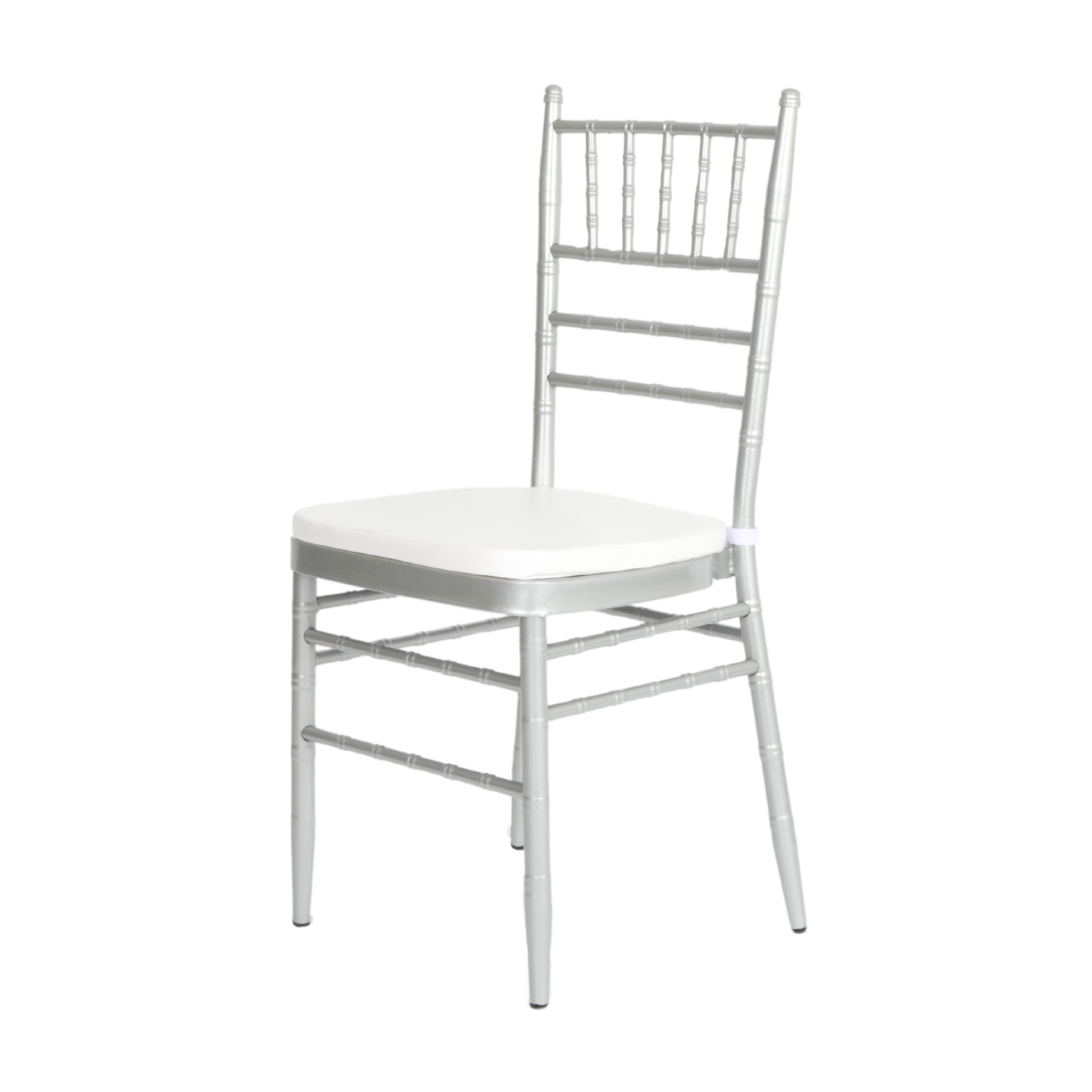 Silver Aluminum Chiavari Chair 4pc/set