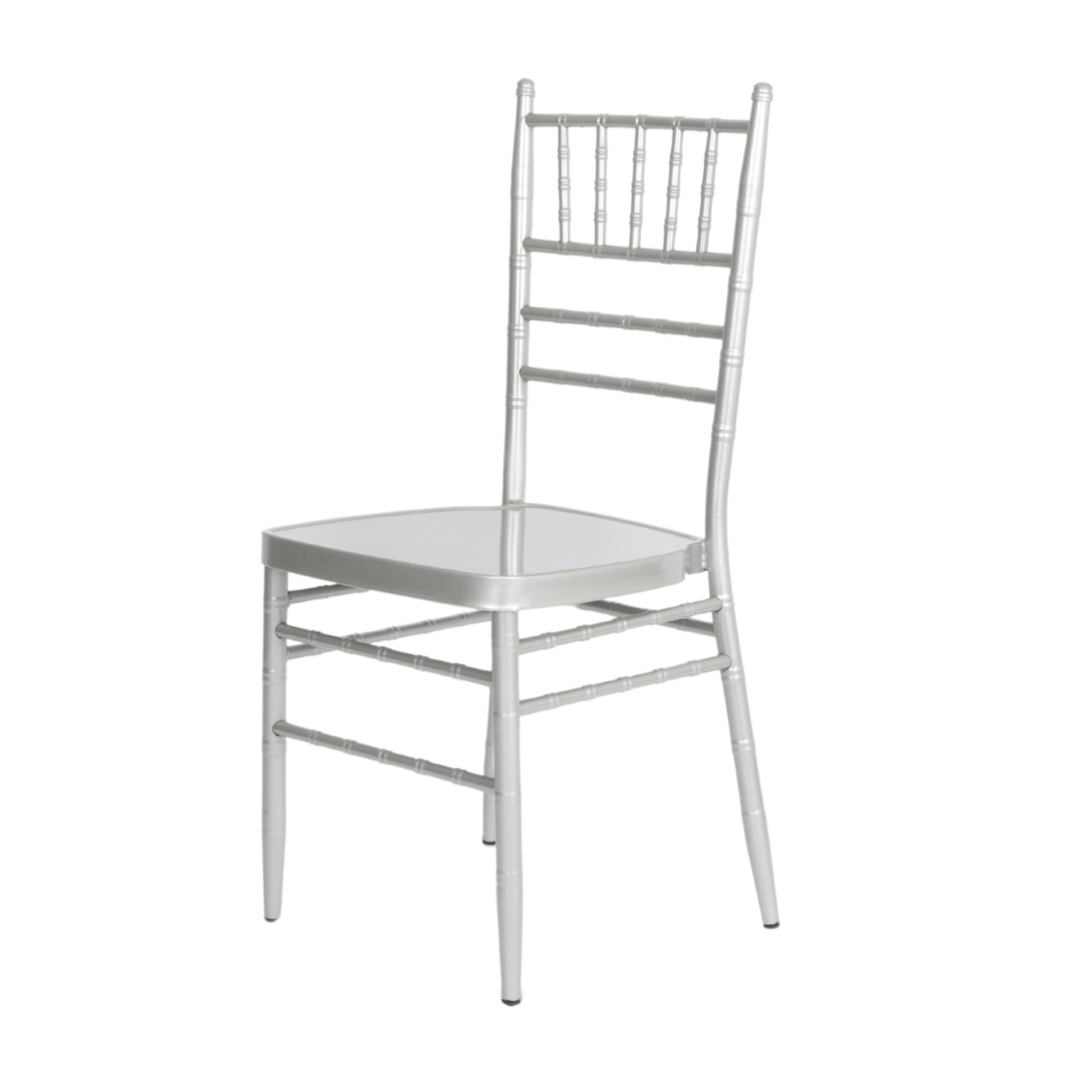 Silver Aluminum Chiavari Chair 4pc/set