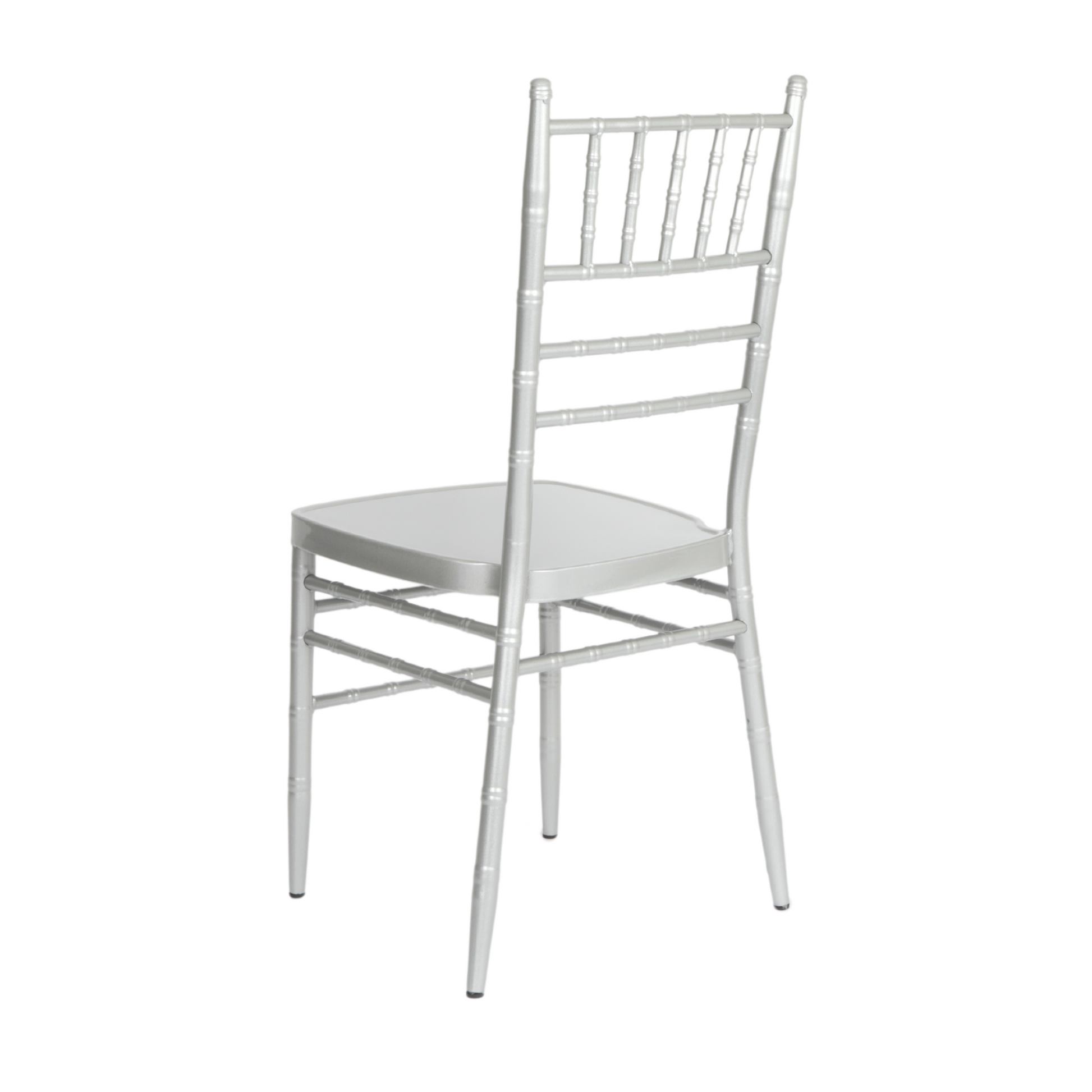 Silver Aluminum Chiavari Chair 4pc/set