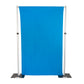 Spandex 4-way Stretch Backdrop Drape Curtain 16ft H x 60" W - Azure Blue