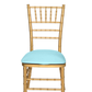 5 pcs/pk Spandex Chiavari Seat Pad Cover - Baby Blue