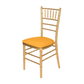 5 pcs/pk Spandex Chiavari Seat Pad Cover - Canary Yellow