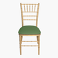 5 pcs/pk Spandex Chiavari Seat Pad Cover - Willow Green