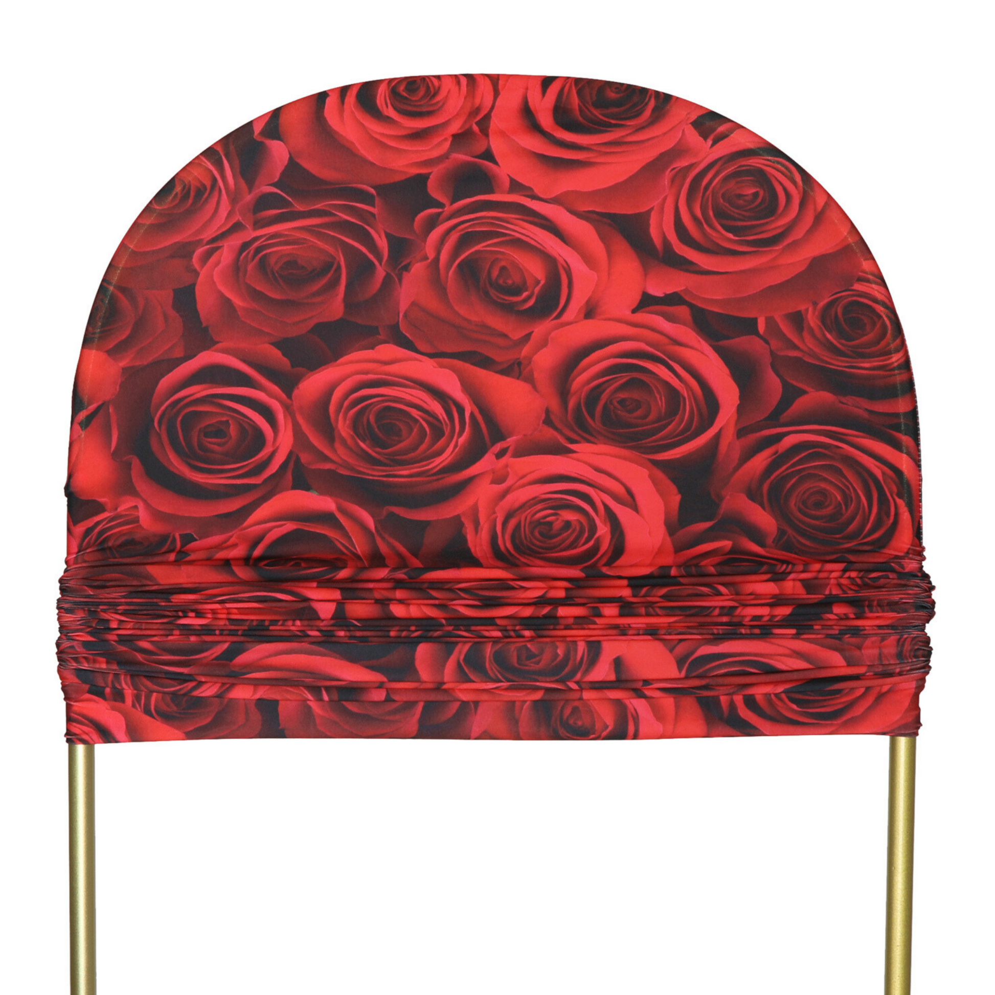 Spandex Covers for Trio Arch Frame Backdrop 3pc/set - Red Roses