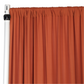 Spandex 4-way Stretch Drape Curtain 8ft H x 60" W - Rust