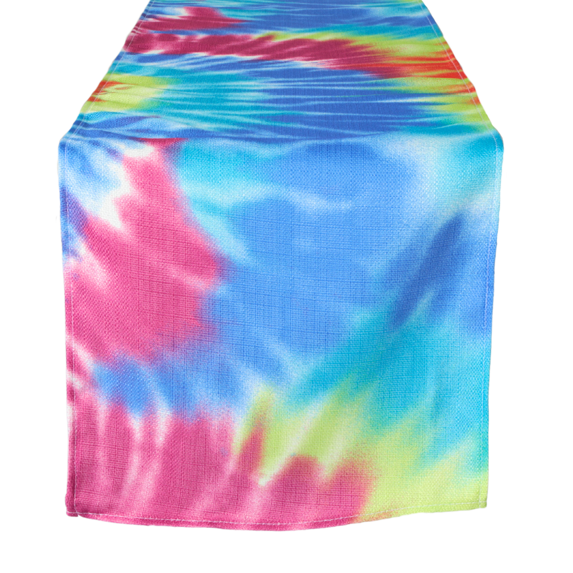 Tie-Dye Polyester Table Runner