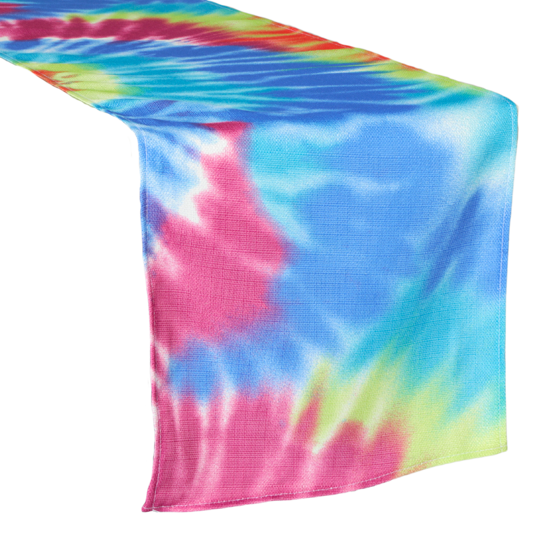 Tie-Dye Polyester Table Runner