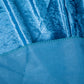 Velvet 18ft H x 52" W Drape/Backdrop Curtain Panel - Dark Teal