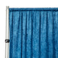 Velvet 18ft H x 52" W Drape/Backdrop Curtain Panel - Dark Teal