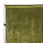 Velvet 18ft H x 52" W Drape/Backdrop Curtain Panel - Olive Green