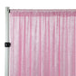 Velvet 16ft H x 52" W Drape/Backdrop Curtain Panel - Pink