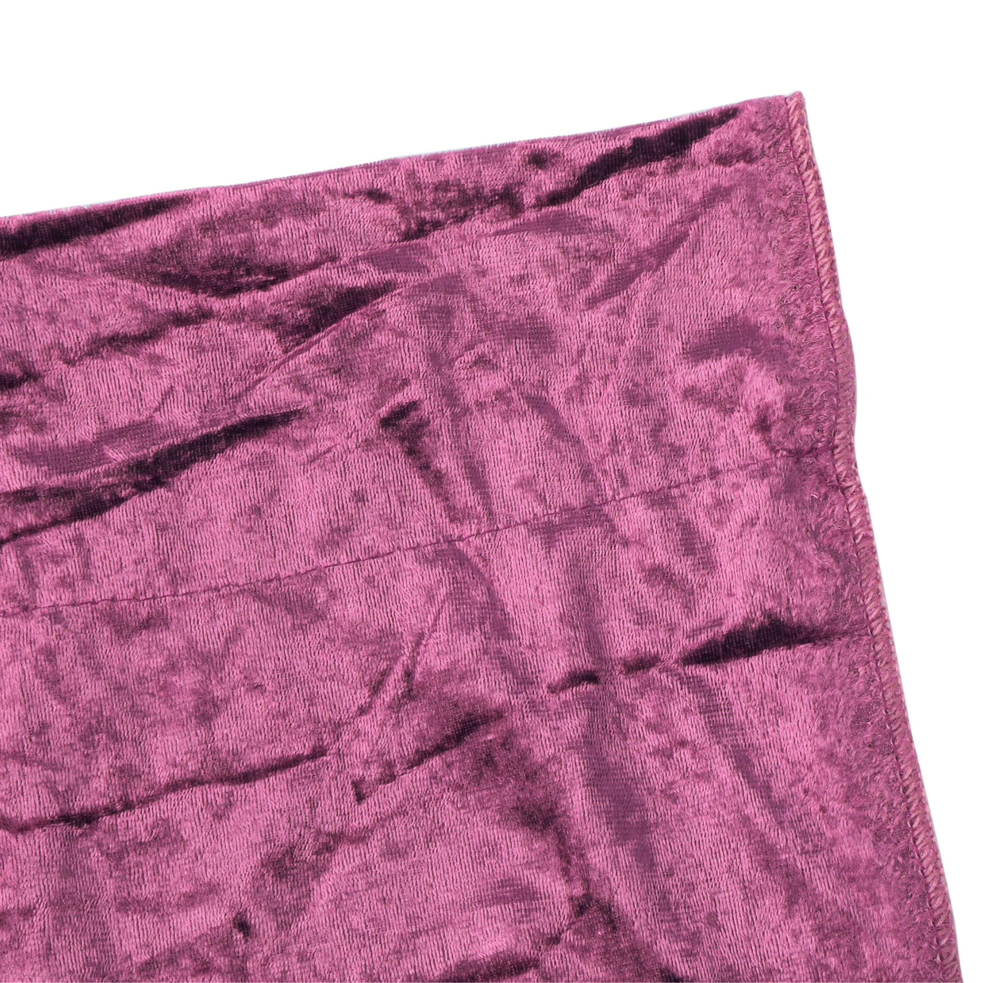 Velvet 18ft H x 52" W Drape/Backdrop Curtain Panel - Violet