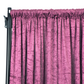 Velvet 18ft H x 52" W Drape/Backdrop Curtain Panel - Violet