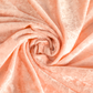 Velvet 14ft H x 52" W Drape/Backdrop Curtain Panel - Peach