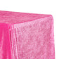 Velvet 90"x156" Rectangular Tablecloth - Fuchsia