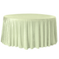 Velvet 120" Round Tablecloth - Sage Green