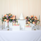 White Square Pedestal Cake/Dessert Display Stands 5 pcs/set