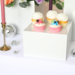 White Square Pedestal Cake/Dessert Display Stands 5 pcs/set - CV Linens