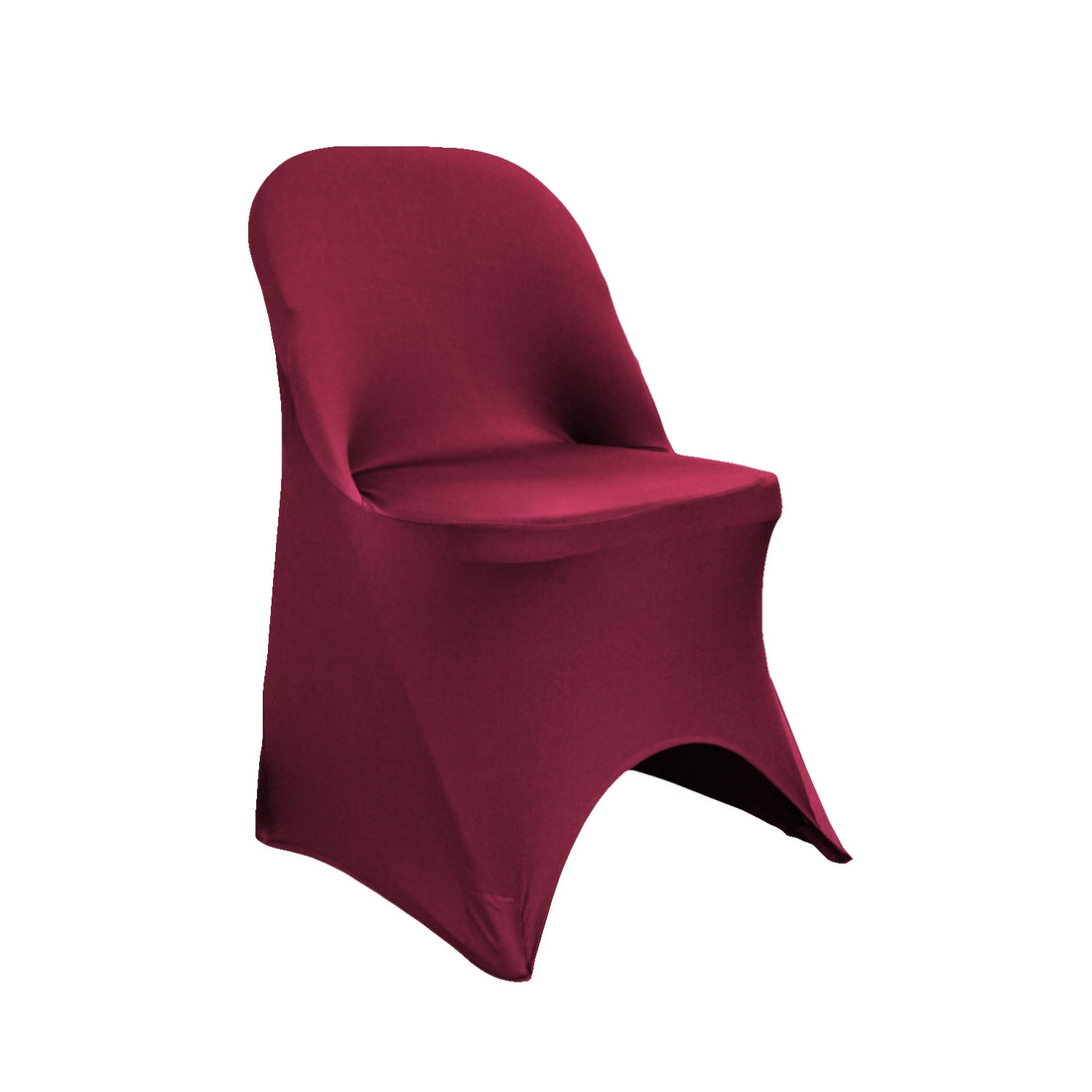 Burgundy Spandex Folding Chair Cover - CV Linens™