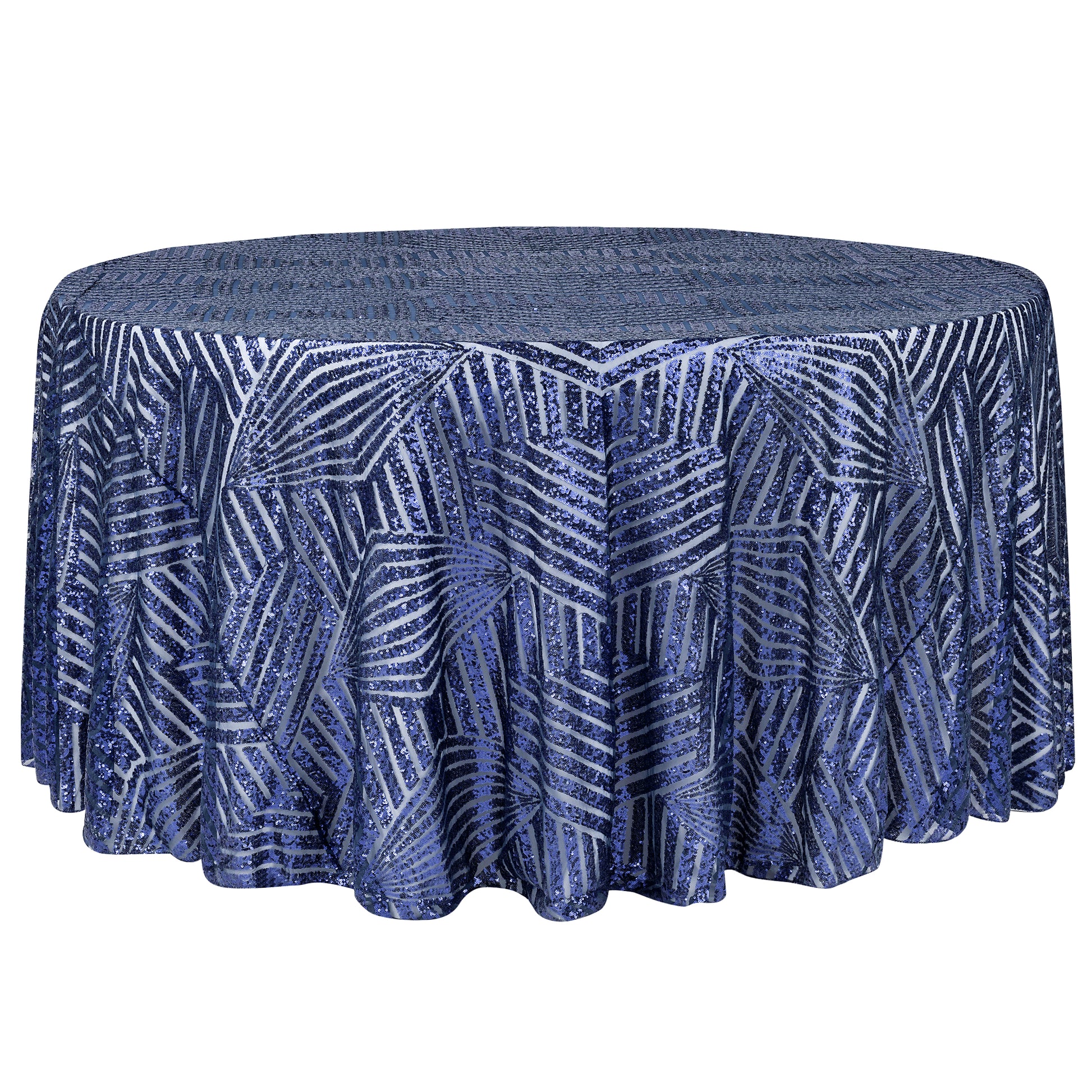 Glitz Sequin 90x156 Rectangular Tablecloth - Baby Blue– CV Linens