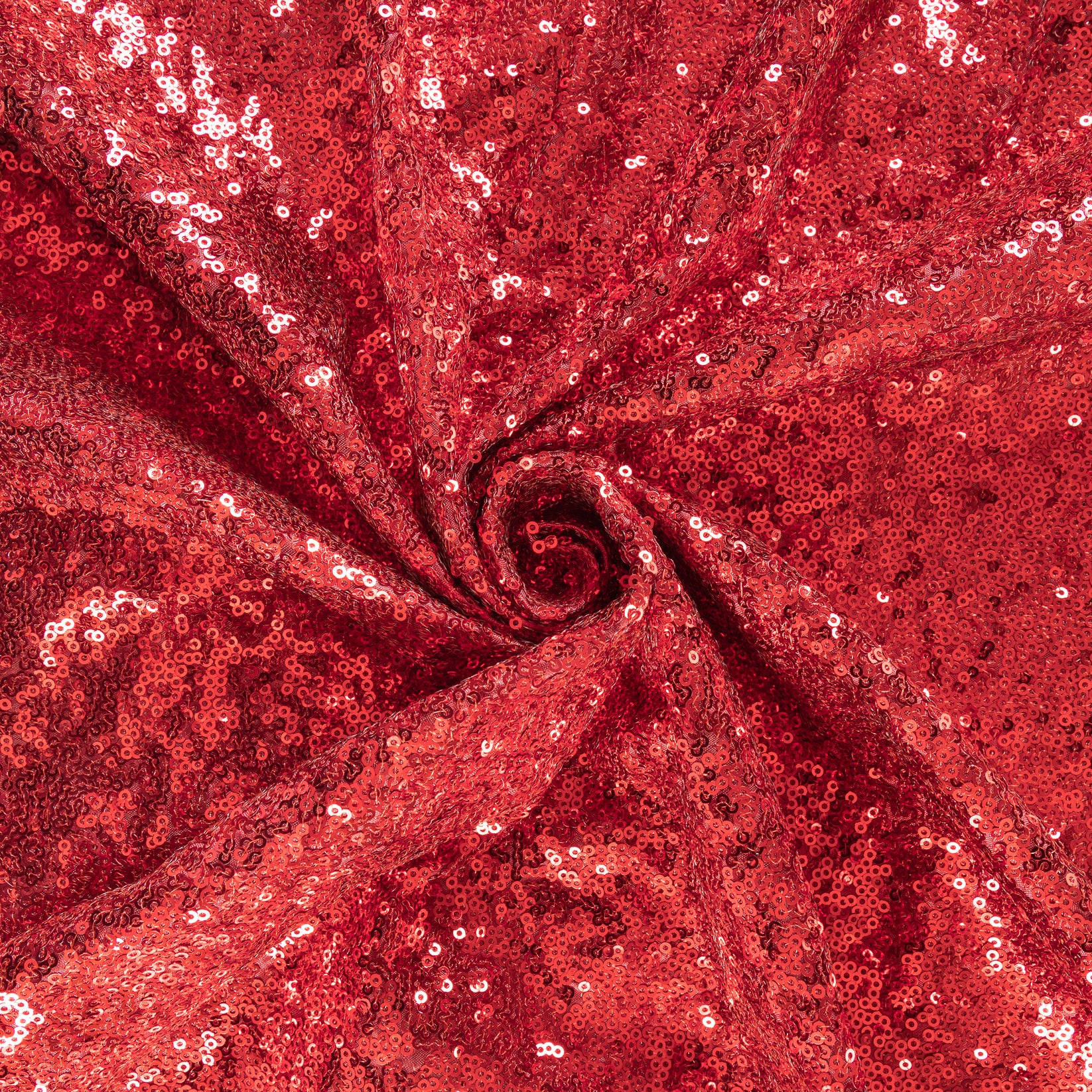 10 yards GLITZ Sequins Fabric Bolt - Red– CV Linens