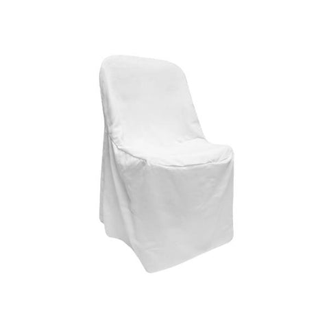  TABLECLOTHSFACTORY Black Lifetime Folding Chair Cover-Pack of 5  : Home & Kitchen