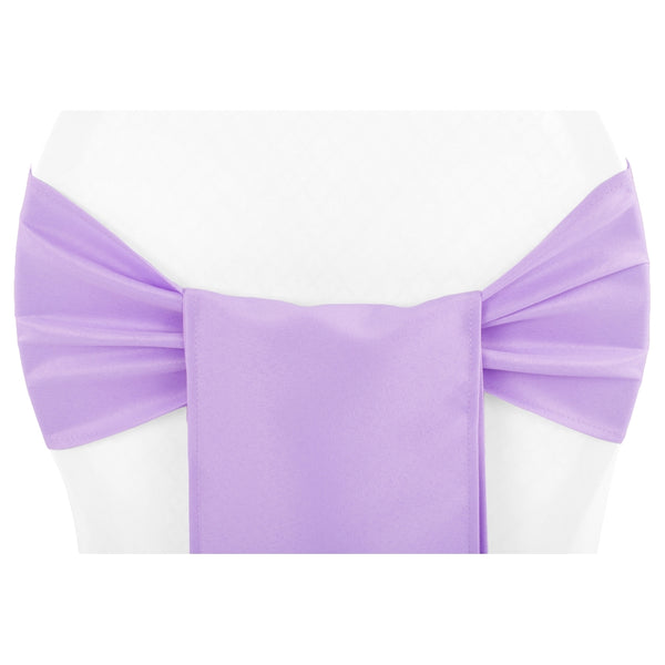 Polyester Chair Sash/Tie - Lavender: Elevate Your Event with Elegance ...