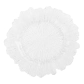 Glass Reef Charger Plate - Clear– CV Linens