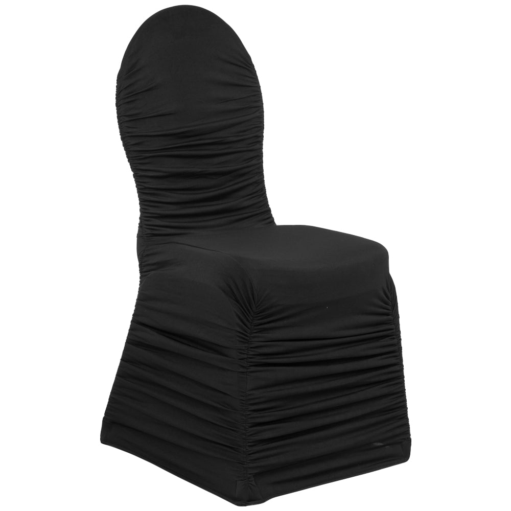 Wholesale black lycra chair cover for Different Occasions