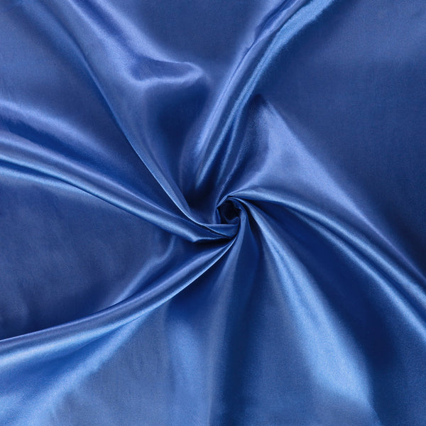 40 yard Satin Fabric Roll Royal Blue at CV Linens