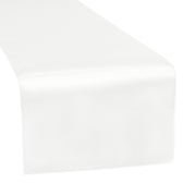 Satin Table Runner - Ivory - CV Linens