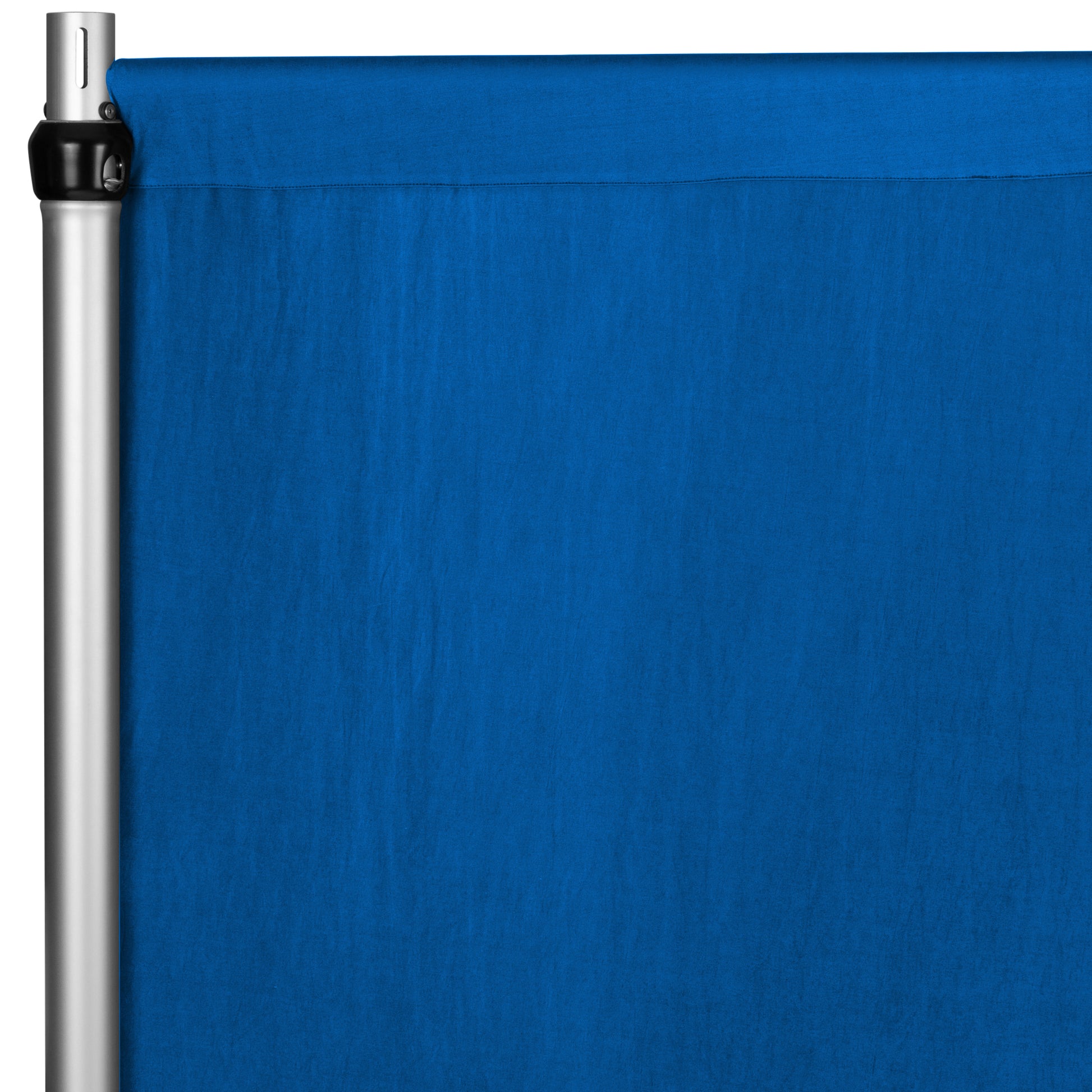 Spandex 4-way Stretch Drape Curtain 10ft H x 60" W - Royal Blue - CV Linens