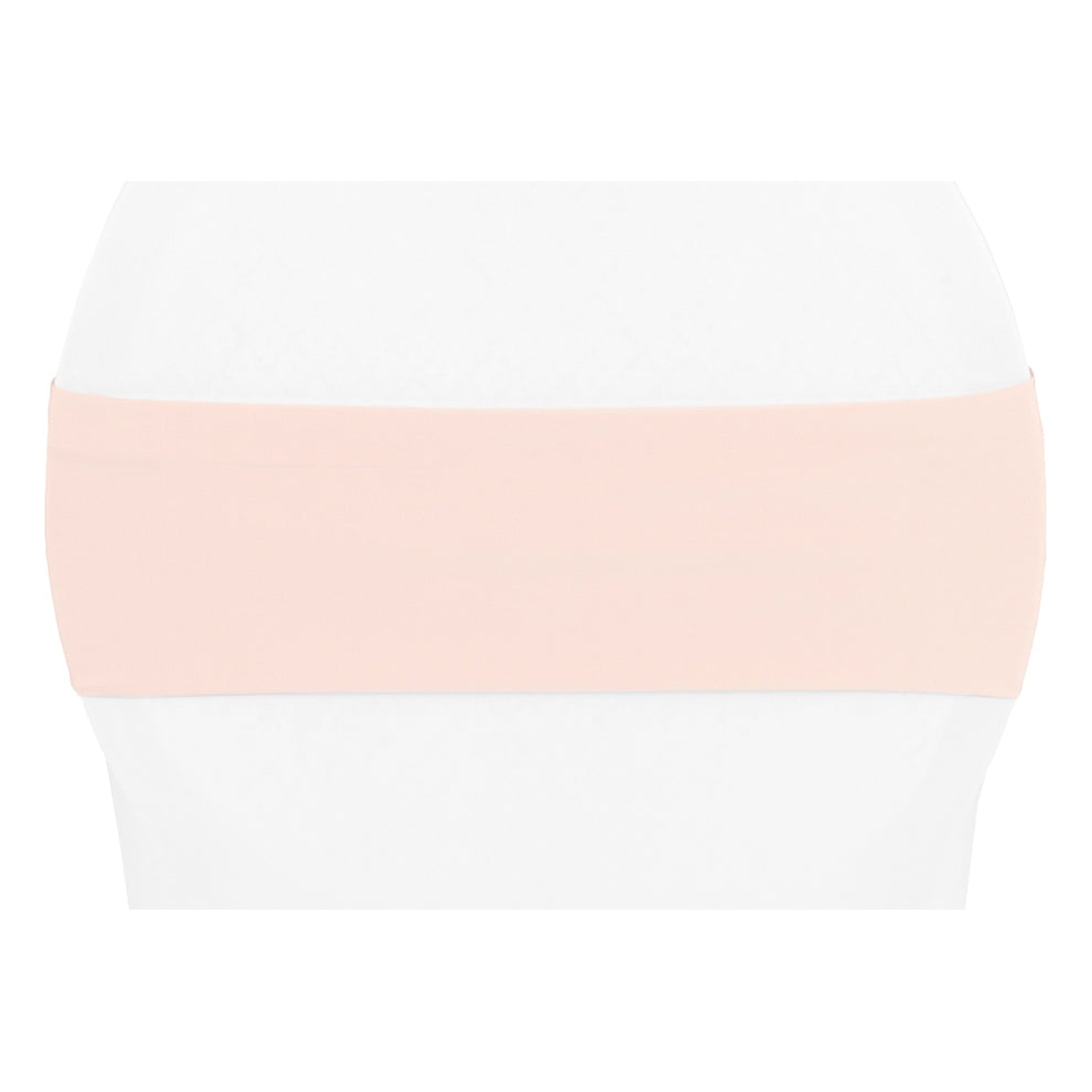 Spandex Chair Band - Blush/Rose Gold– CV Linens