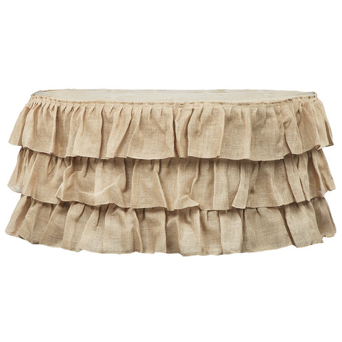 Ruffle skirt 2024 for table